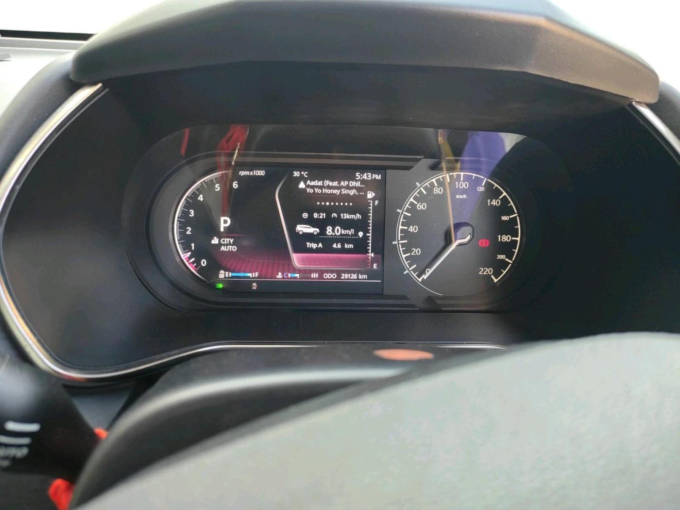 2022 Tata Safari XZA PLUS, Diesel, Automatic, 29,126 km, interior