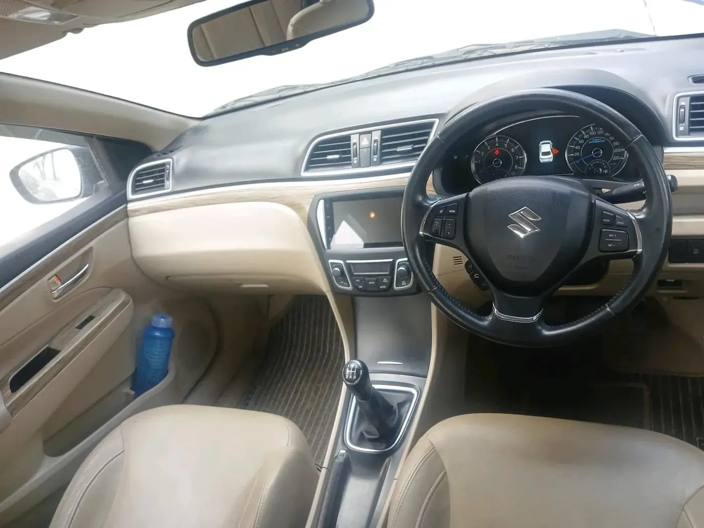 2021 Maruti Ciaz ALPHA 1.5 SHVS PETROL, Petrol, Manual, 24,368 km, interior