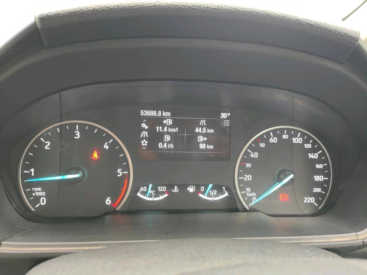2020 Ford Ecosport TITANIUM 1.5L DIESEL, Diesel, Manual, 53,688 km, interior