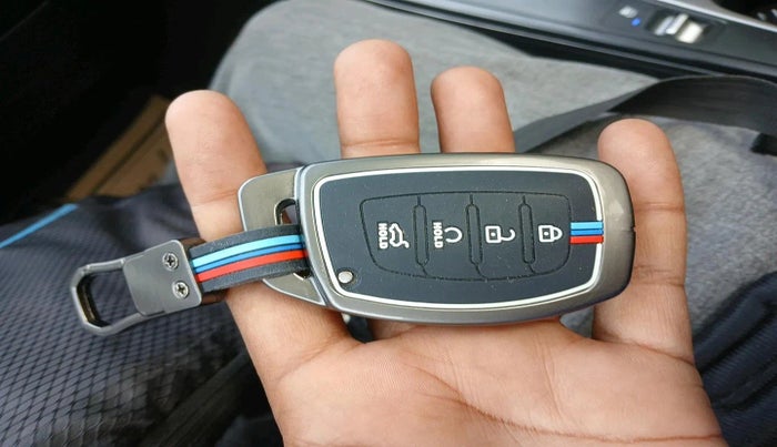 2020 Hyundai Creta SX (O) AT 1.5 DIESEL, Diesel, Automatic, 75,873 km, interior