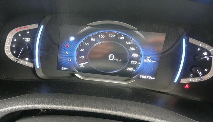 2020 Hyundai Creta SX (O) AT 1.5 DIESEL, Diesel, Automatic, 75,873 km, interior