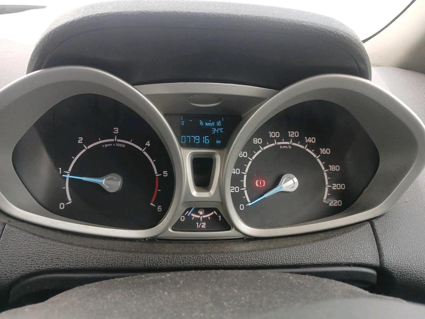 2014 Ford Ecosport TITANIUM 1.5L DIESEL, Diesel, Manual, 77,916 km, interior