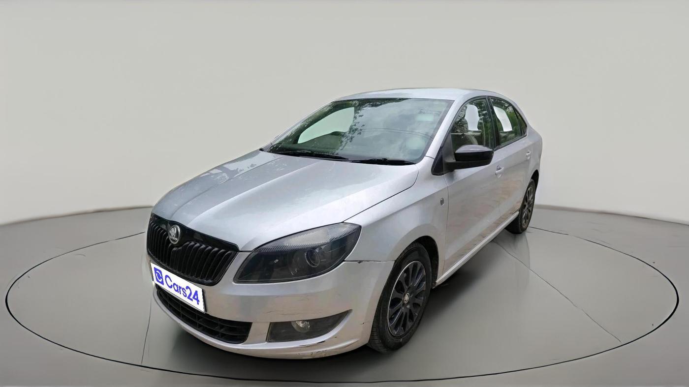 2015 Skoda Rapid 1.5 TDI CR ELEGANCE AT, Diesel, Automatic, 1,05,403 km, exterior