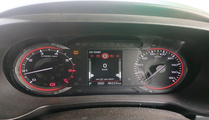 2021 Mahindra Thar LX PETROL HT 4WD AT, Petrol, Automatic, 46,223 km, interior