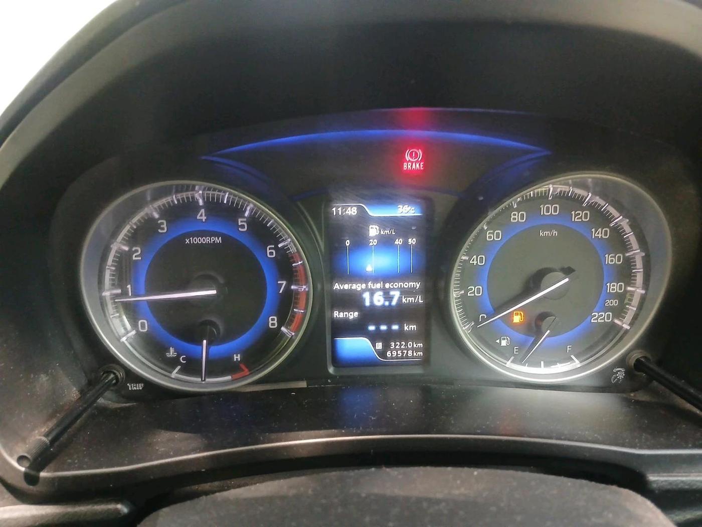 2016 Maruti Baleno ZETA PETROL 1.2, Petrol, Manual, 69,578 km, interior