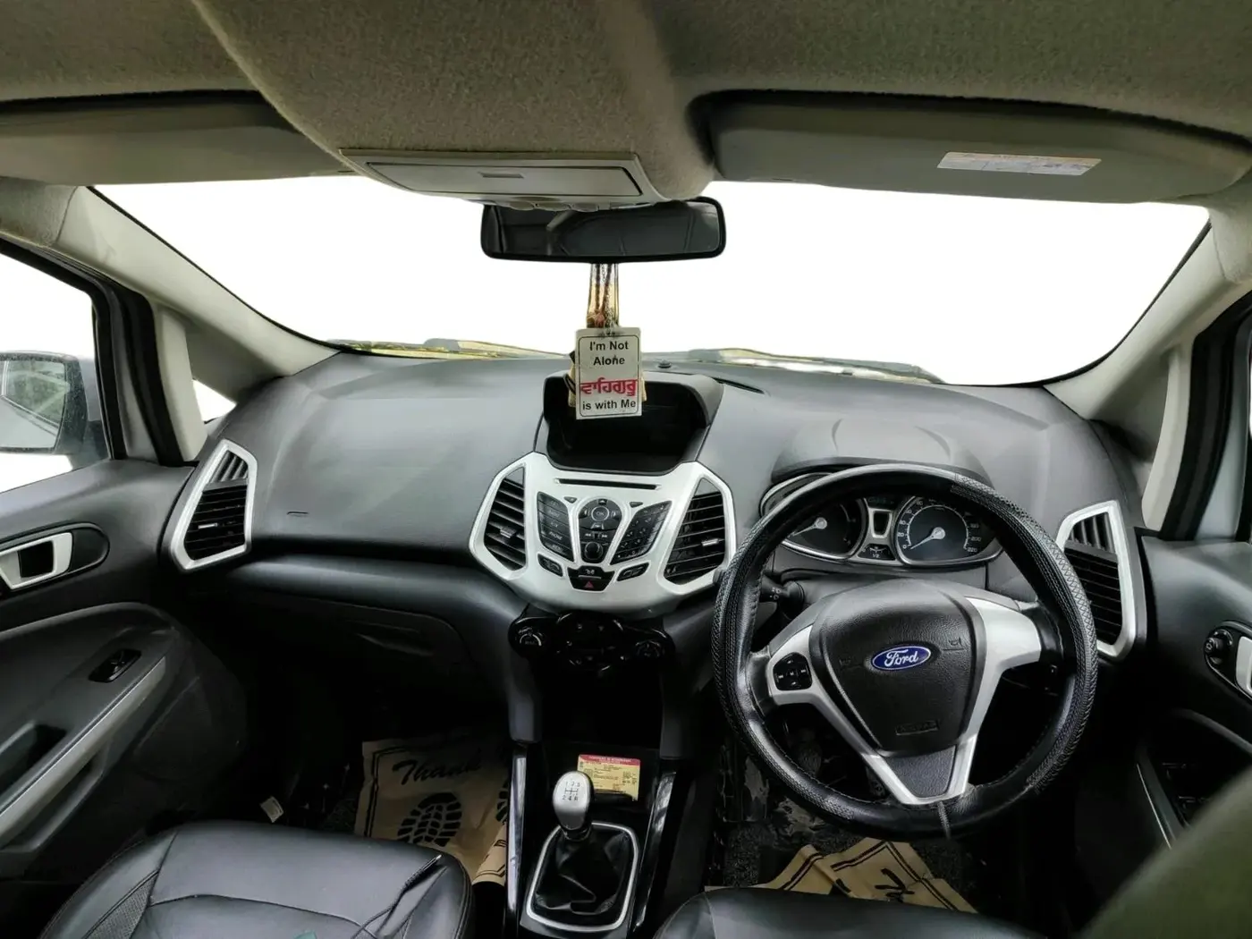 2017 Ford Ecosport TITANIUM+ 1.5L DIESEL, Diesel, Manual, 1,55,345 km, interior