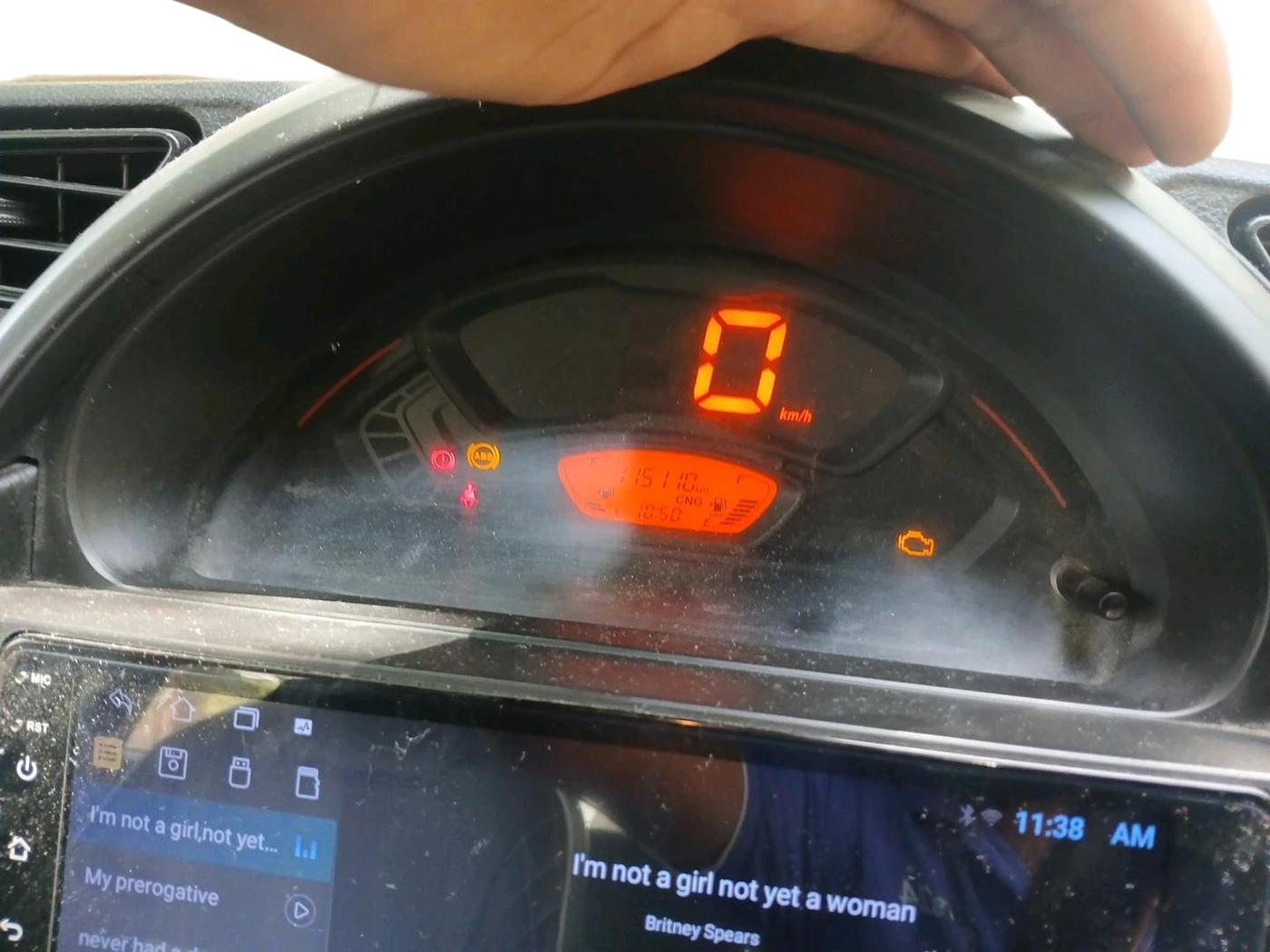 2020 Maruti S PRESSO VXI CNG, CNG, Manual, 1,15,110 km, interior