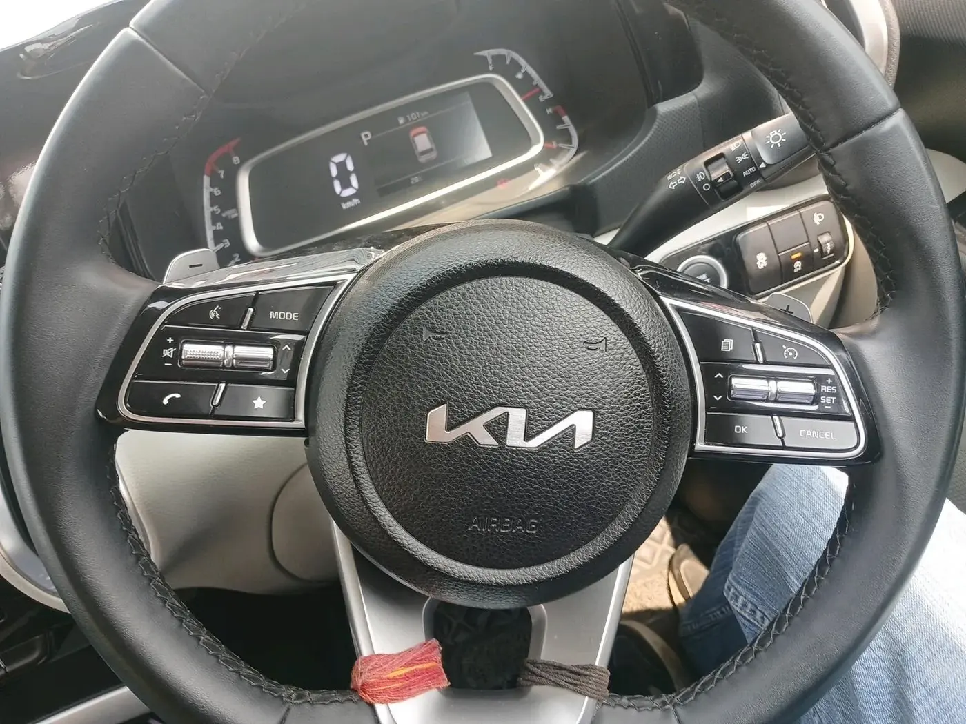 2023 KIA SONET HTX 1.0 DCT, Petrol, Automatic, 29,875 km, interior