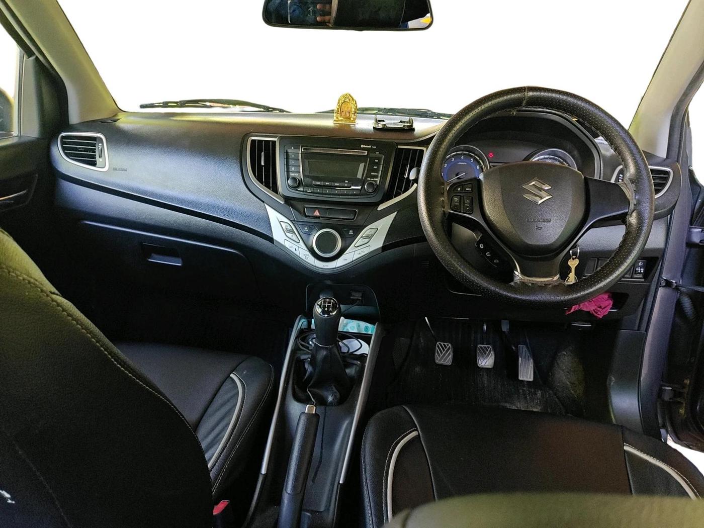 2017 Maruti Baleno DELTA PETROL 1.2, Petrol, Manual, 58,994 km, interior