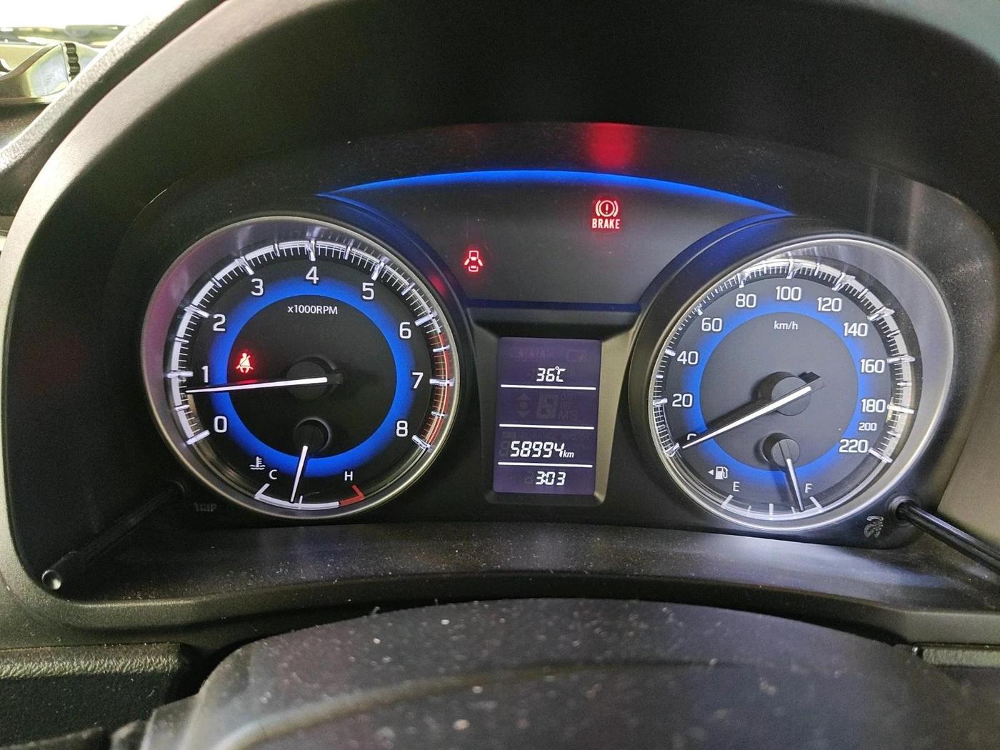 2017 Maruti Baleno DELTA PETROL 1.2, Petrol, Manual, 58,994 km, interior