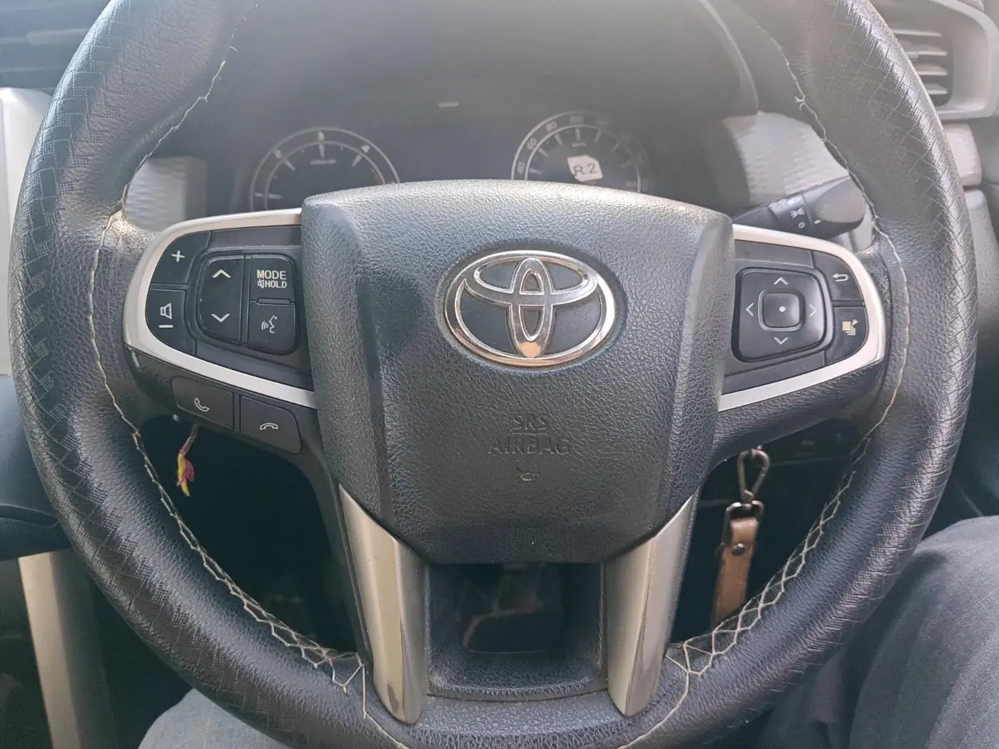 2017 Toyota Innova Crysta 2.4 G 7 STR, Diesel, Manual, 1,35,152 km, interior