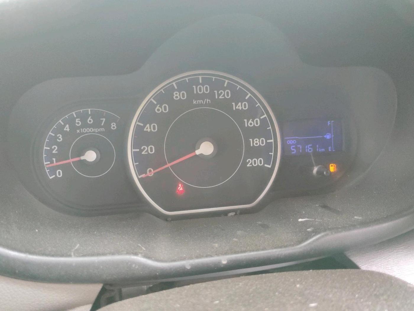 2011 Hyundai i10 SPORTZ 1.1, CNG, Manual, 57,161 km, interior