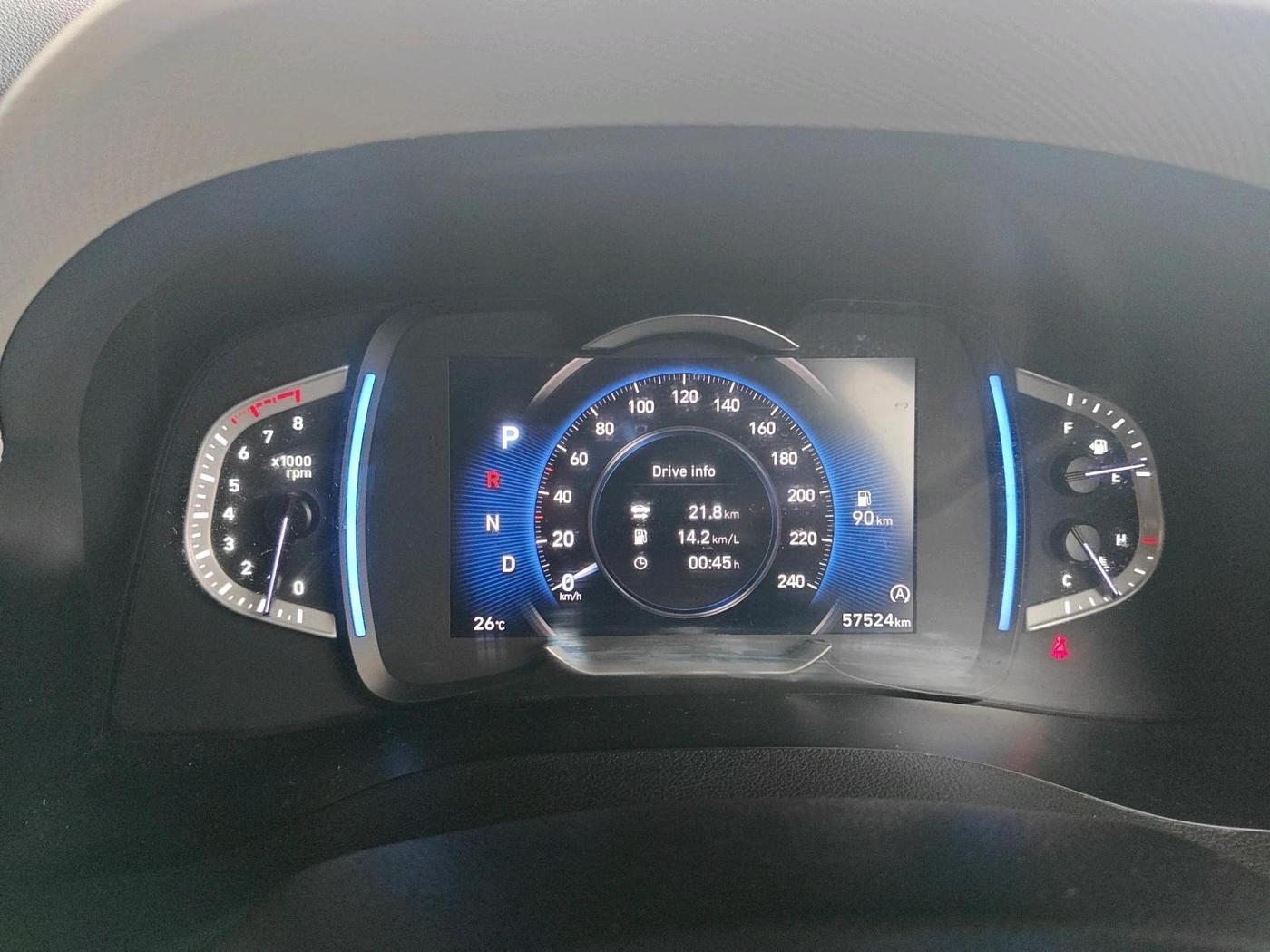 2023 Hyundai Creta SX (O) IVT 1.5 PETROL, Petrol, Automatic, 57,524 km, interior