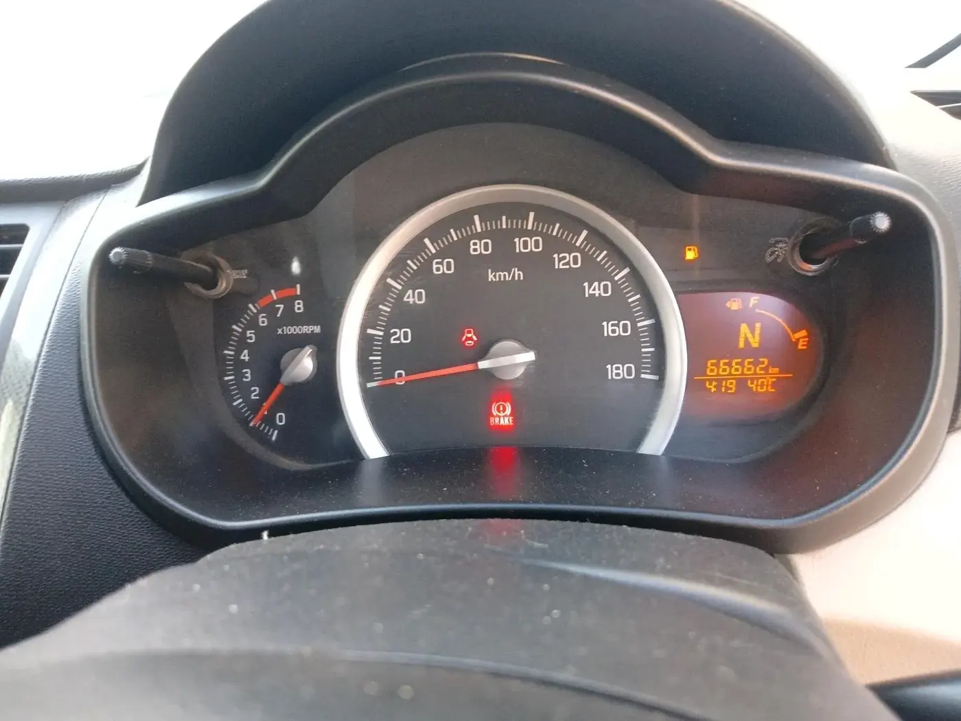 2016 Maruti Celerio VXI AMT, Petrol, Automatic, 66,662 km, interior