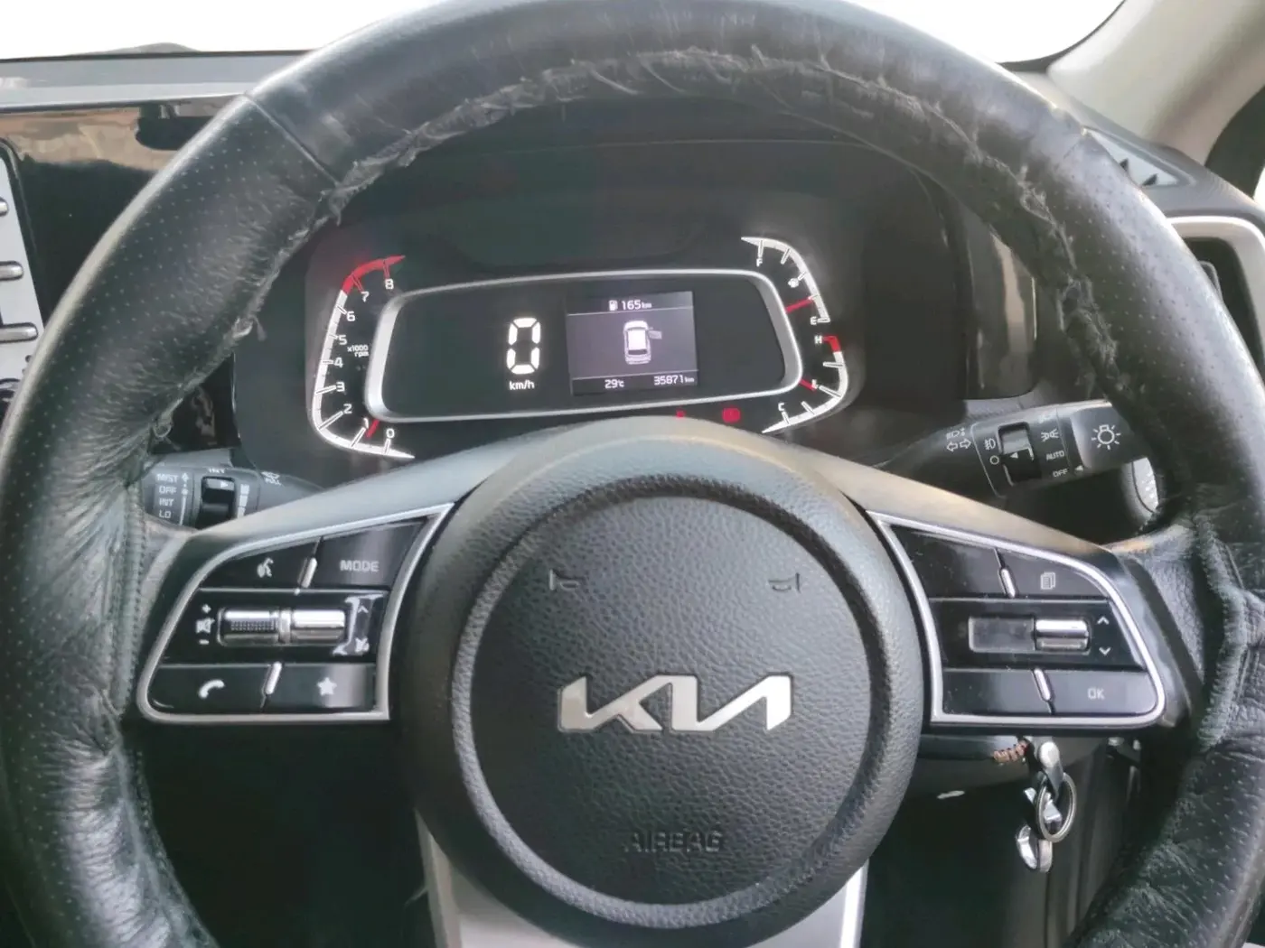 2021 KIA SONET HTK PLUS 1.2, Petrol, Manual, 35,871 km, interior