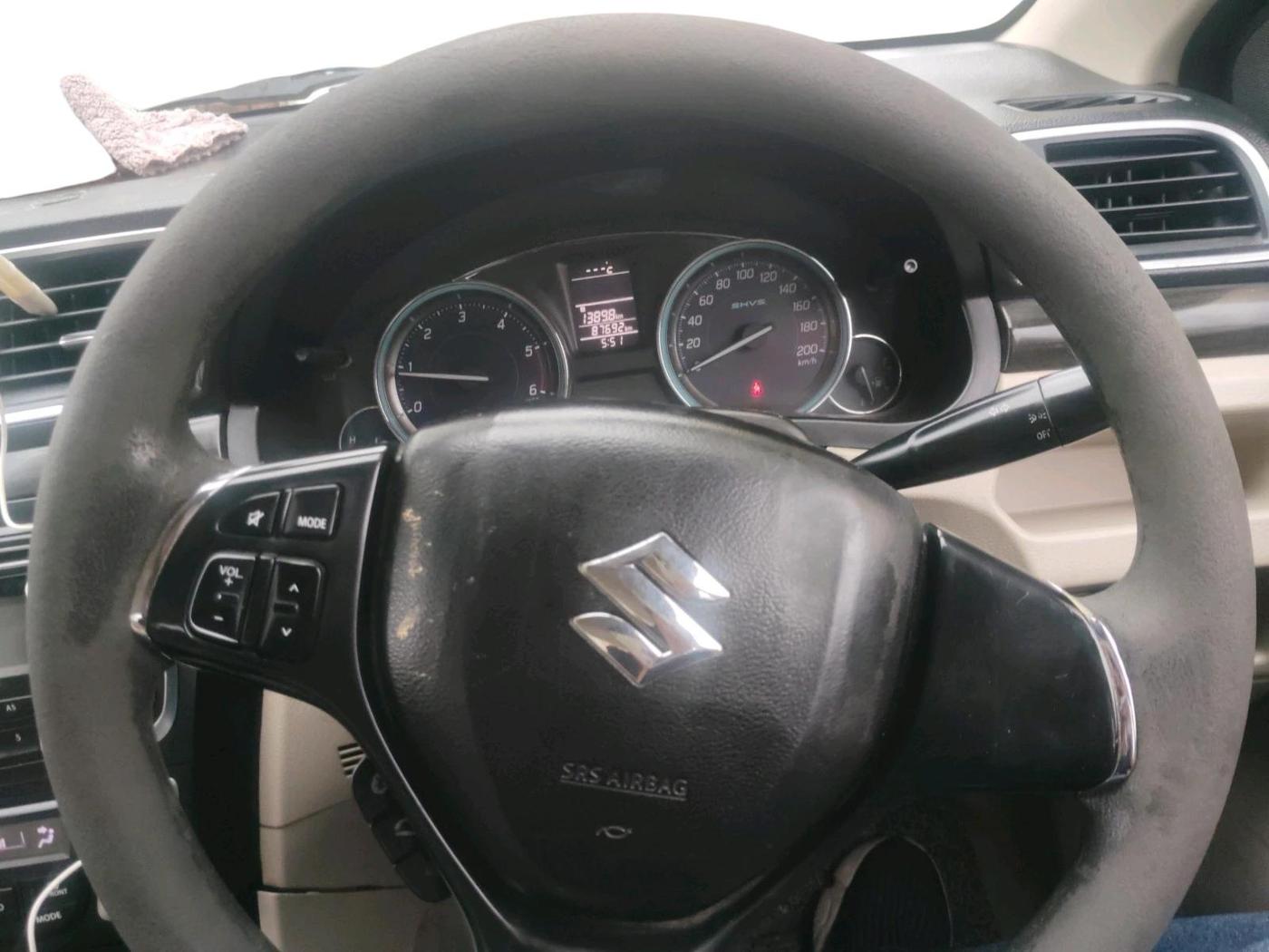 2016 Maruti Ciaz VDI+ SHVS, Diesel, Manual, 87,964 km, interior