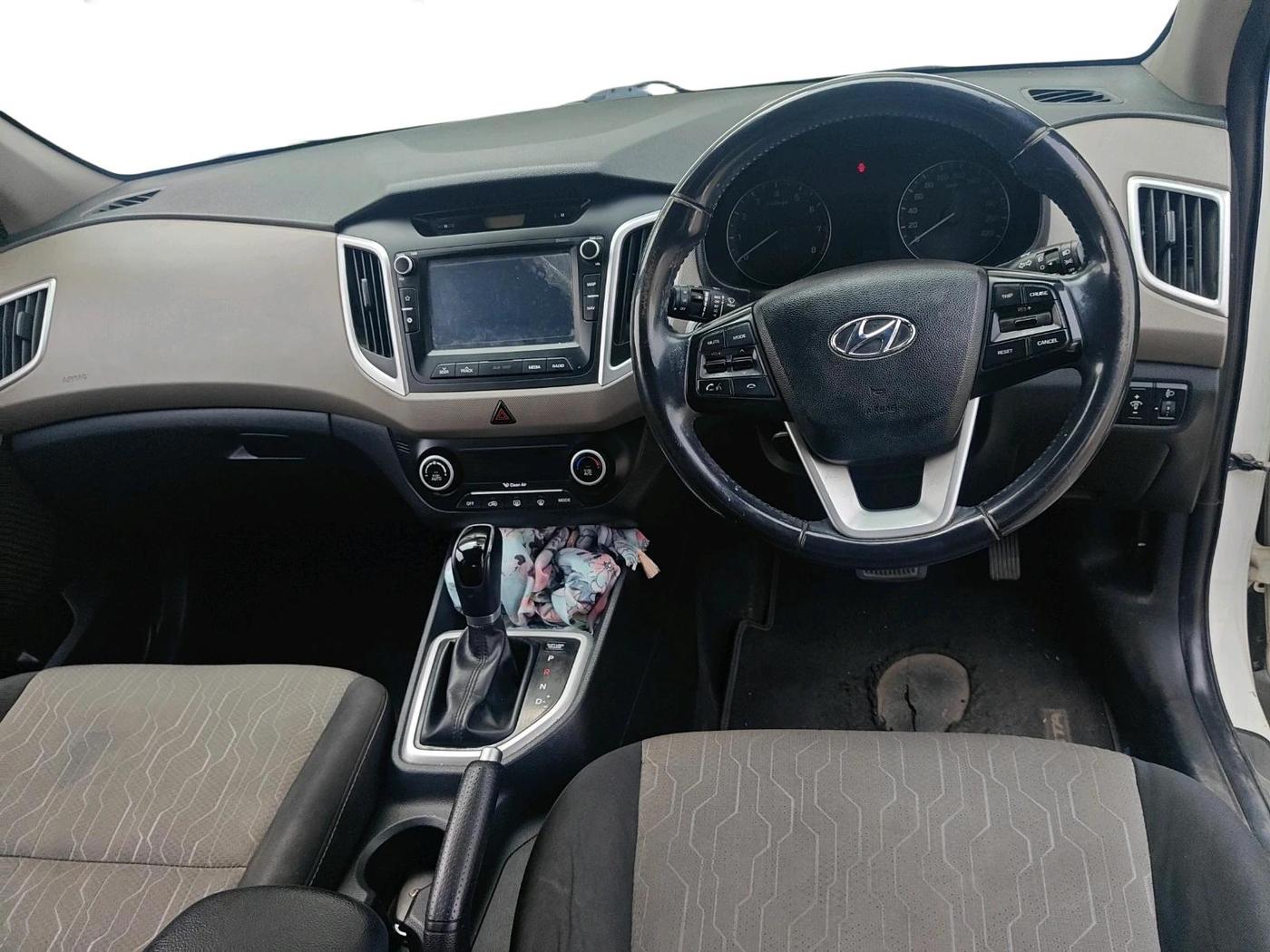 2018 Hyundai Creta SX AT 1.6 PETROL, Petrol, Automatic, 83,990 km, interior