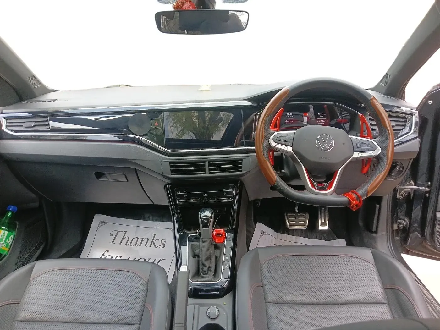 2025 Volkswagen VIRTUS GT PLUS TSI 1.5 EVO DSG, Petrol, Automatic, 19,167 km, interior
