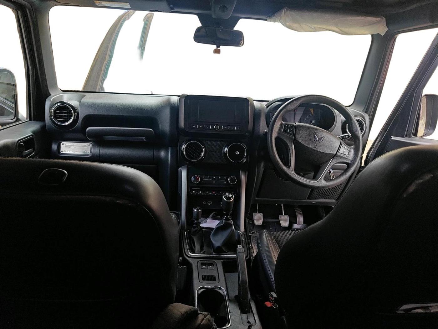 2023 Mahindra Thar LX HARD TOP 4WD MT, Diesel, Manual, 73,069 km, interior