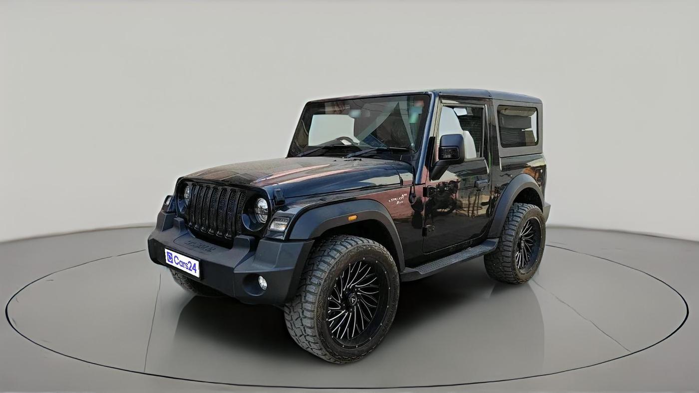 2024 Mahindra Thar LX PETROL HT 4WD AT, Petrol, Automatic, 5,437 km, exterior