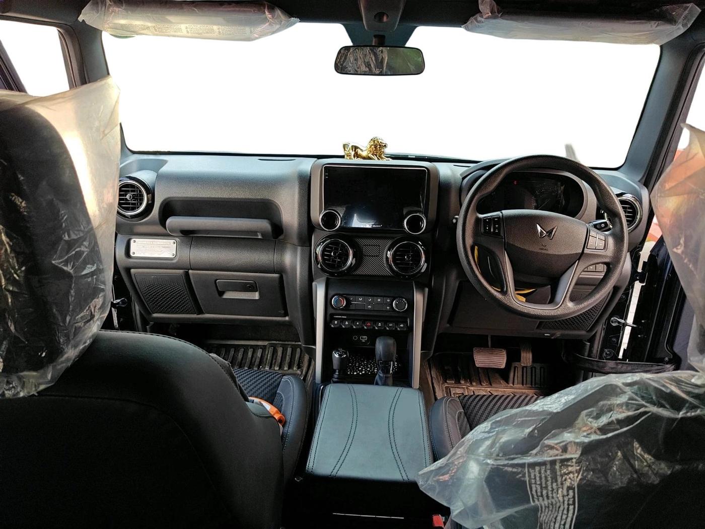 2024 Mahindra Thar LX PETROL HT 4WD AT, Petrol, Automatic, 5,437 km, interior