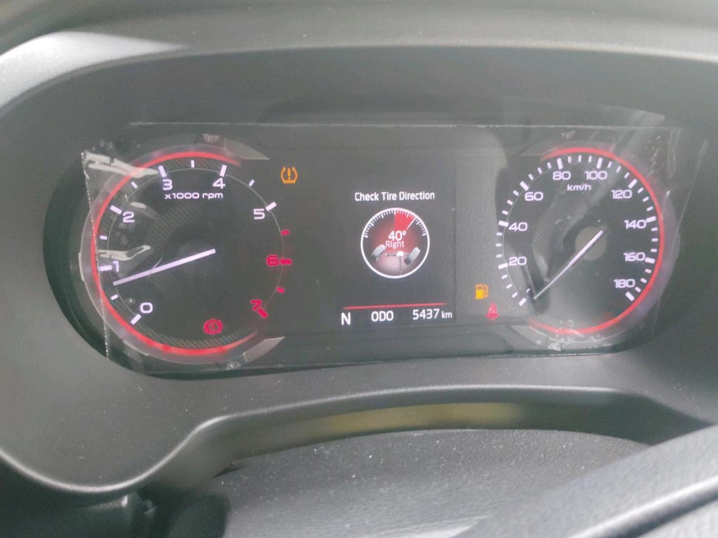 2024 Mahindra Thar LX PETROL HT 4WD AT, Petrol, Automatic, 5,437 km, interior