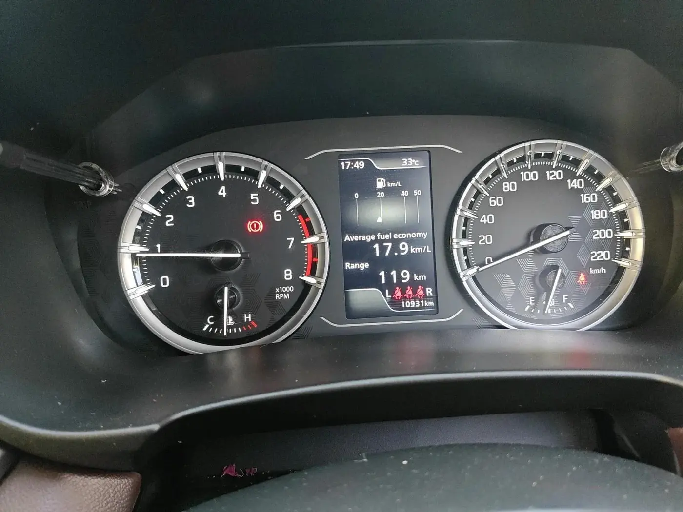 2025 Maruti Grand Vitara DELTA SMART HYBRID, Petrol, Manual, 11,750 km, interior