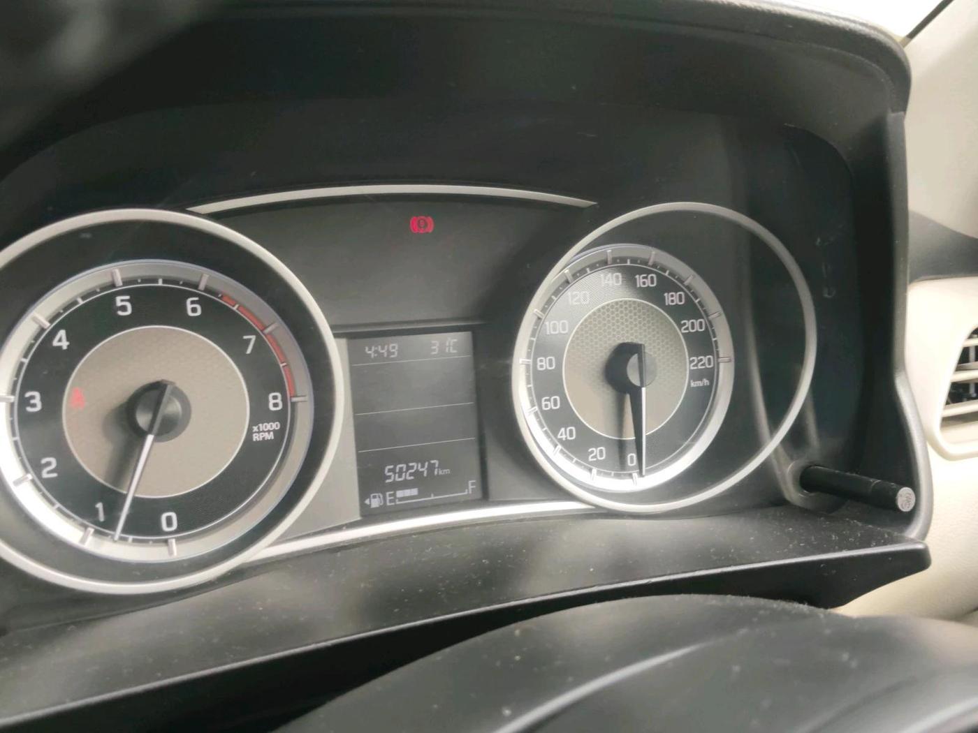 2017 Maruti Dzire ZXI, Petrol, Manual, 50,247 km, interior