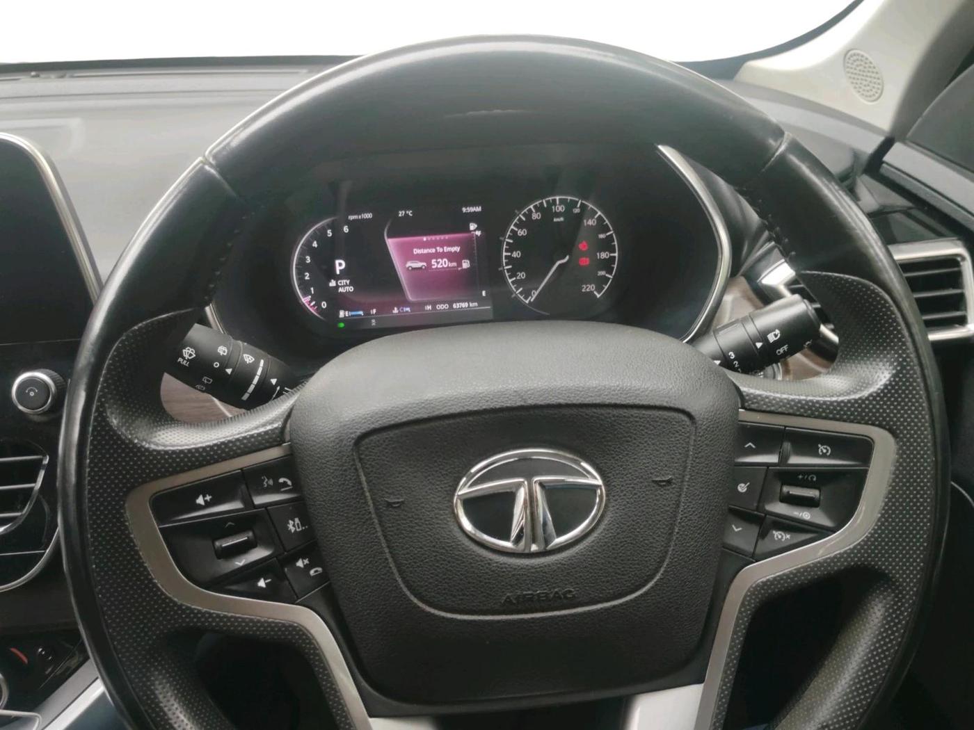 2021 Tata Harrier XZA 2.0L, Diesel, Automatic, 63,769 km, interior