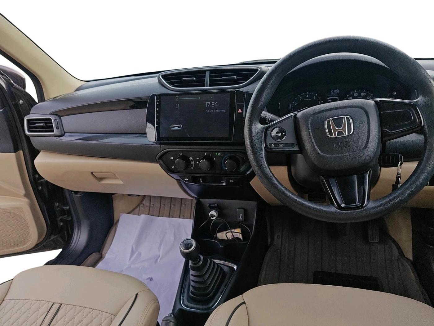 2019 Honda Amaze 1.2L I-VTEC S, Petrol, Manual, 1,01,655 km, interior