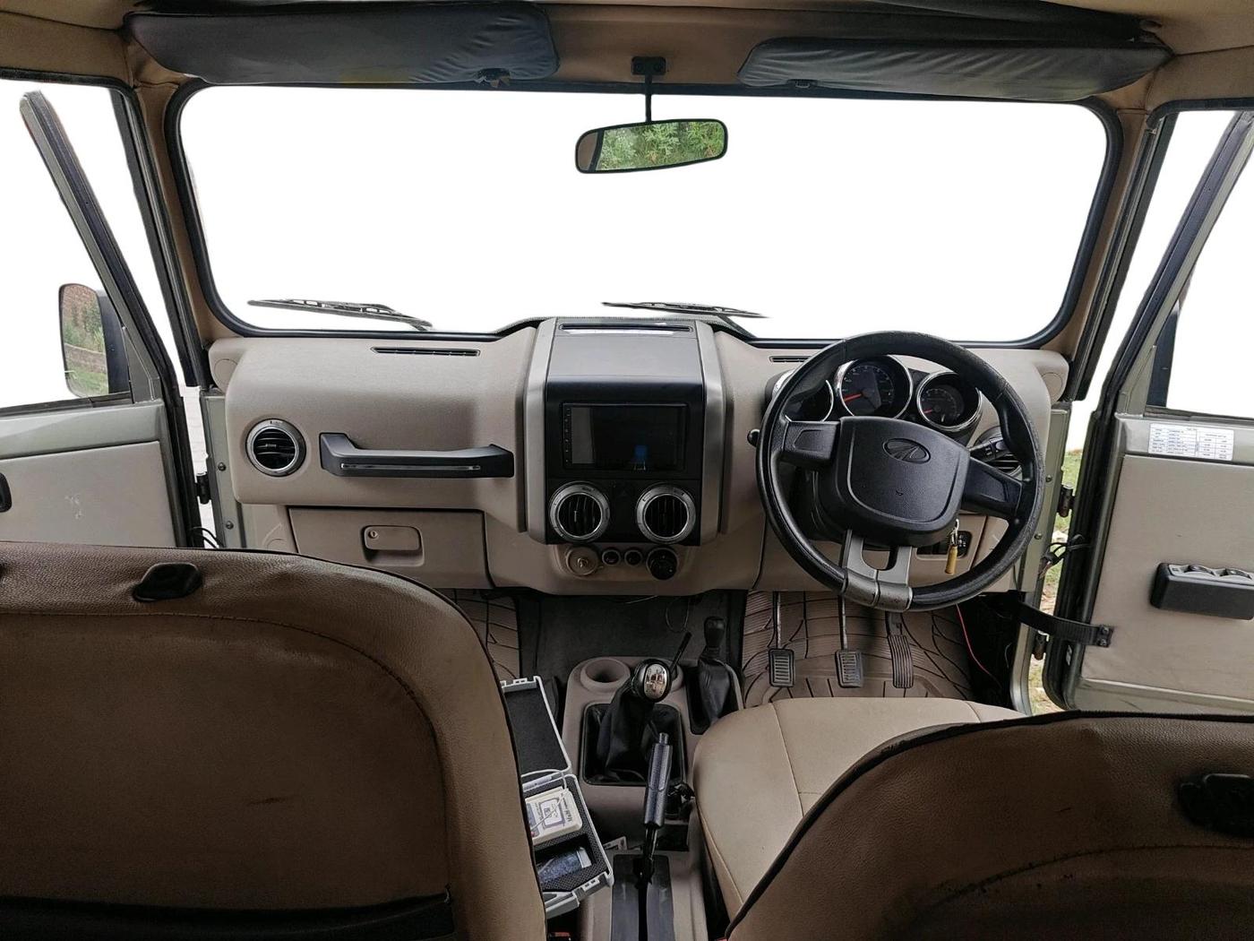 2015 Mahindra Thar CRDE 4X4 AC, Diesel, Manual, 67,207 km, interior