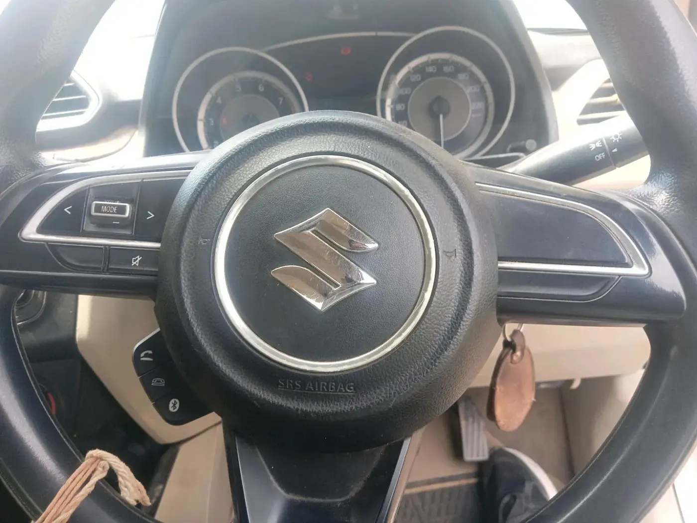 2017 Maruti Dzire VXI, Petrol, Manual, 76,414 km, interior