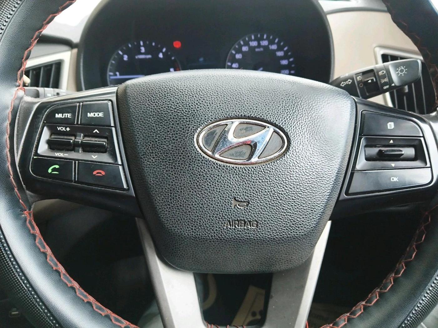 2016 Hyundai Creta SX (O) 1.6 DIESEL, Diesel, Manual, 1,33,012 km, interior