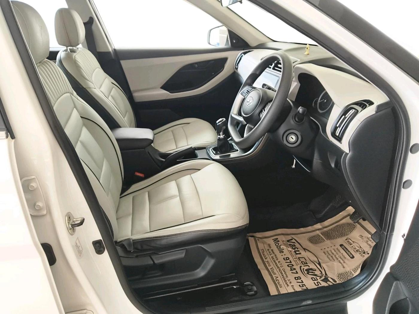 2021 Hyundai Creta E 1.5 DIESEL, Diesel, Manual, 46,819 km, interior