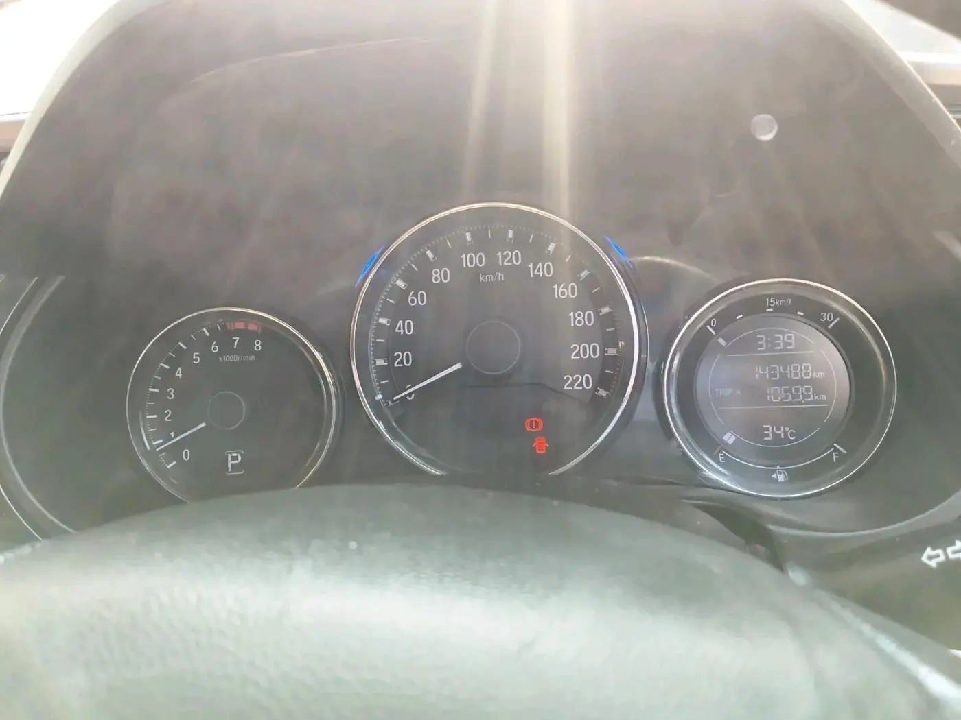 2020 Honda City 1.5L I-VTEC ZX CVT, Petrol, Automatic, 1,43,488 km, interior