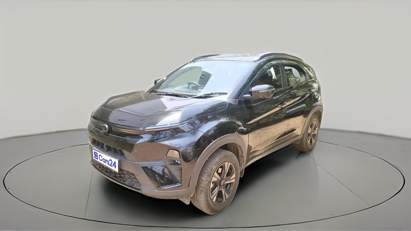 2024 Tata NEXON Creative Plus 1.2 Revotron 6AMT Dark Edition, Petrol, Manual, 10,261 km, exterior