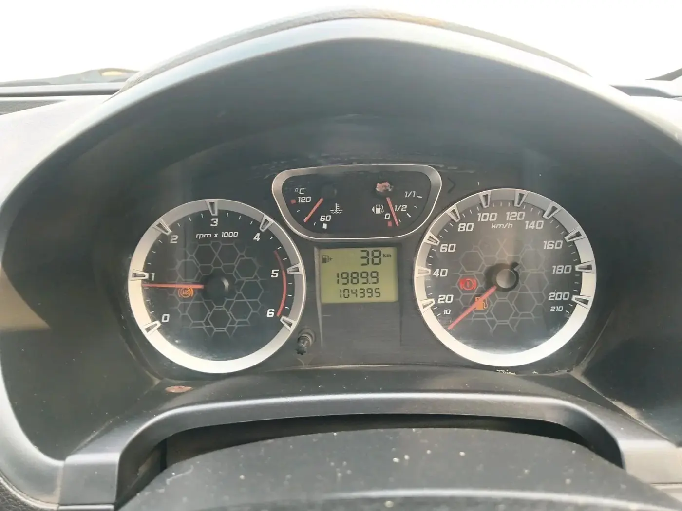 2013 Ford Classic 1.4 TITANIUM DIESEL, Diesel, Manual, 1,04,395 km, interior
