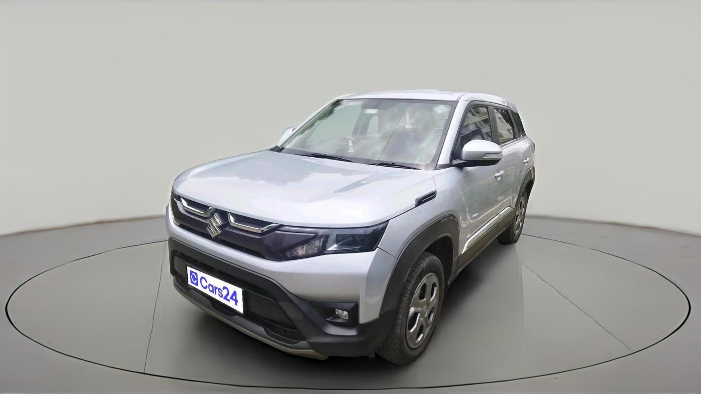2023 Maruti BREZZA LXI S- CNG, CNG, Manual, 1,25,564 km, exterior