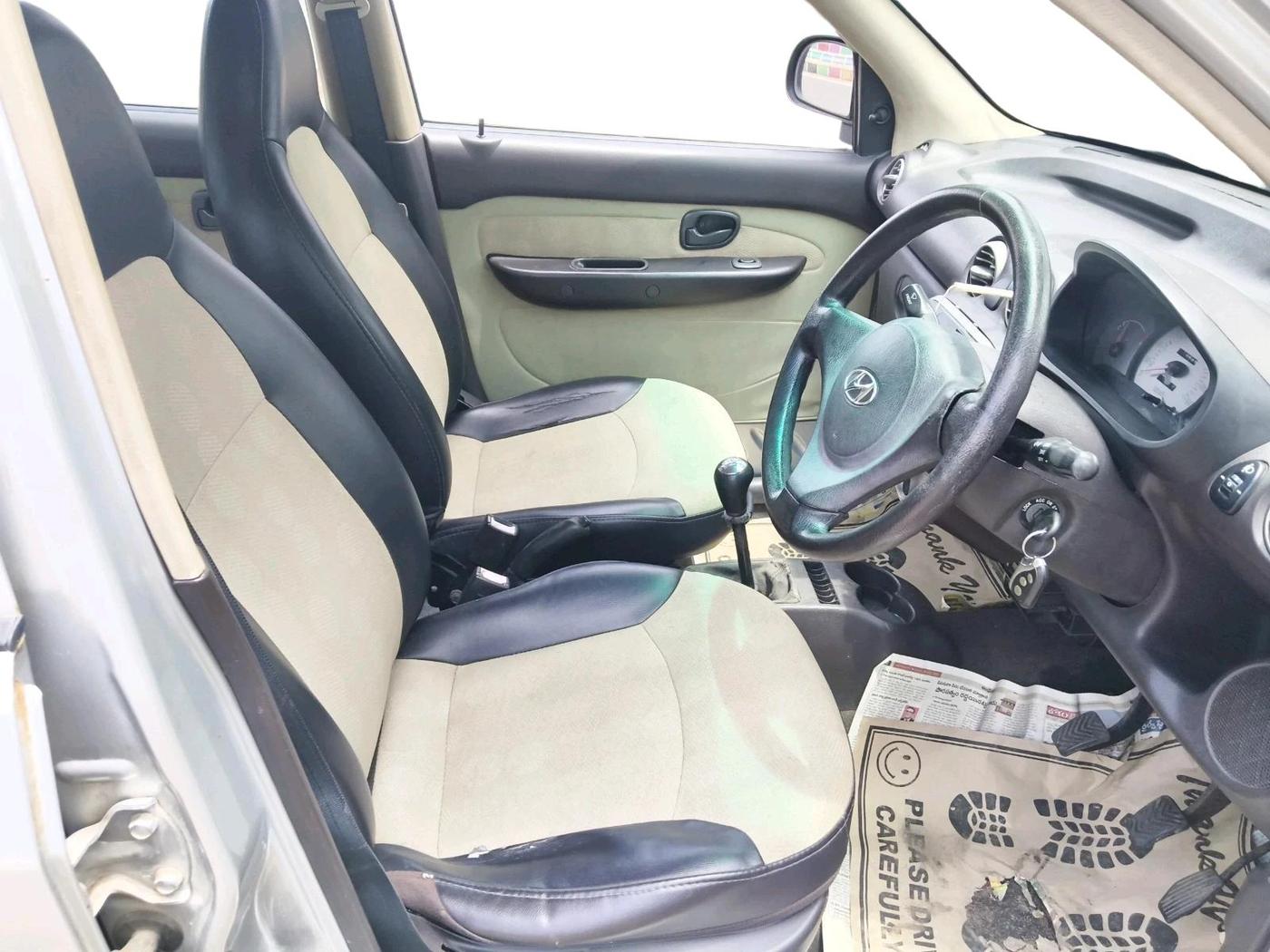 2011 Hyundai Santro Xing GLS LPG, Petrol, Manual, 95,499 km, interior