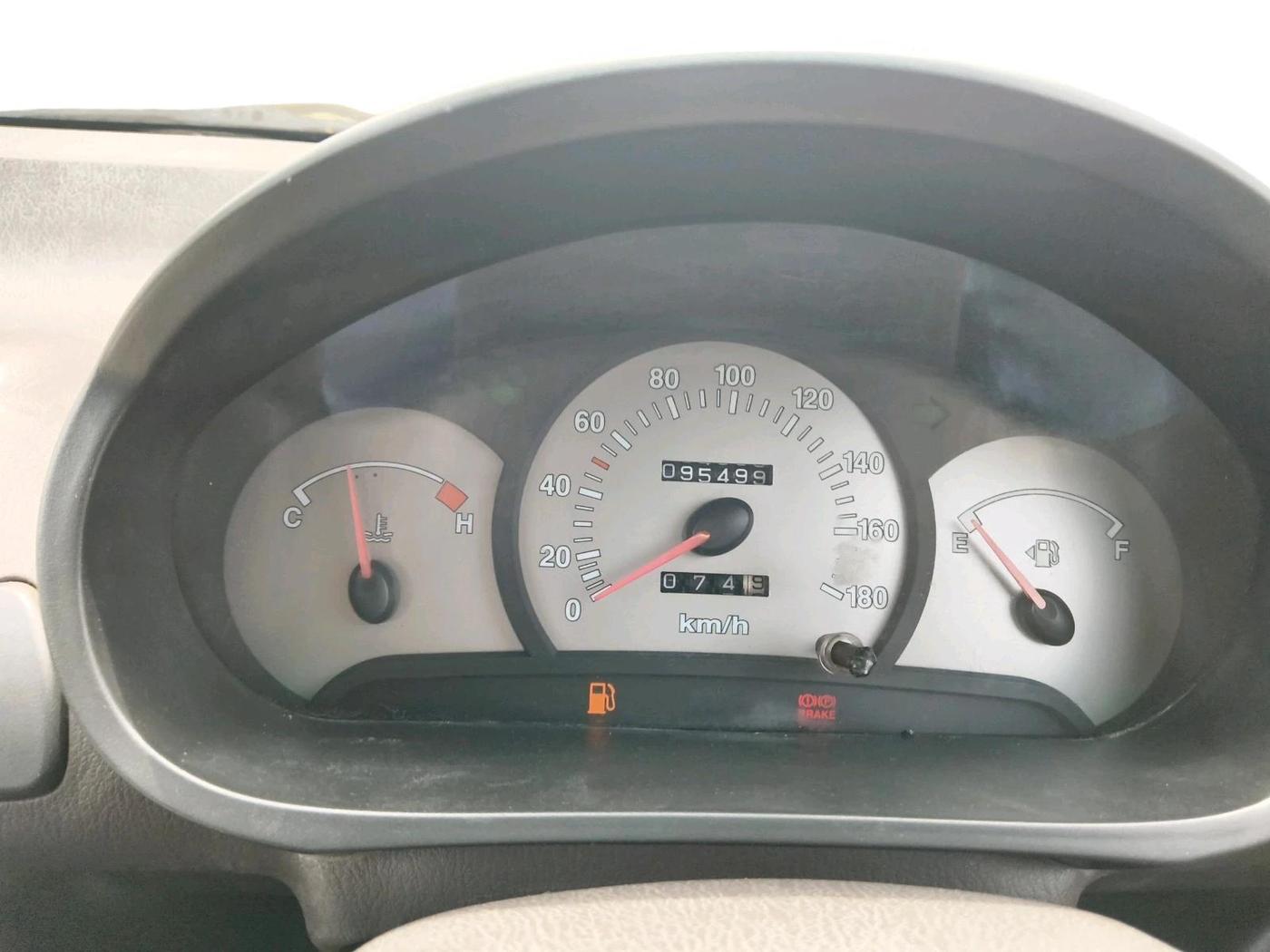 2011 Hyundai Santro Xing GLS LPG, Petrol, Manual, 95,499 km, interior