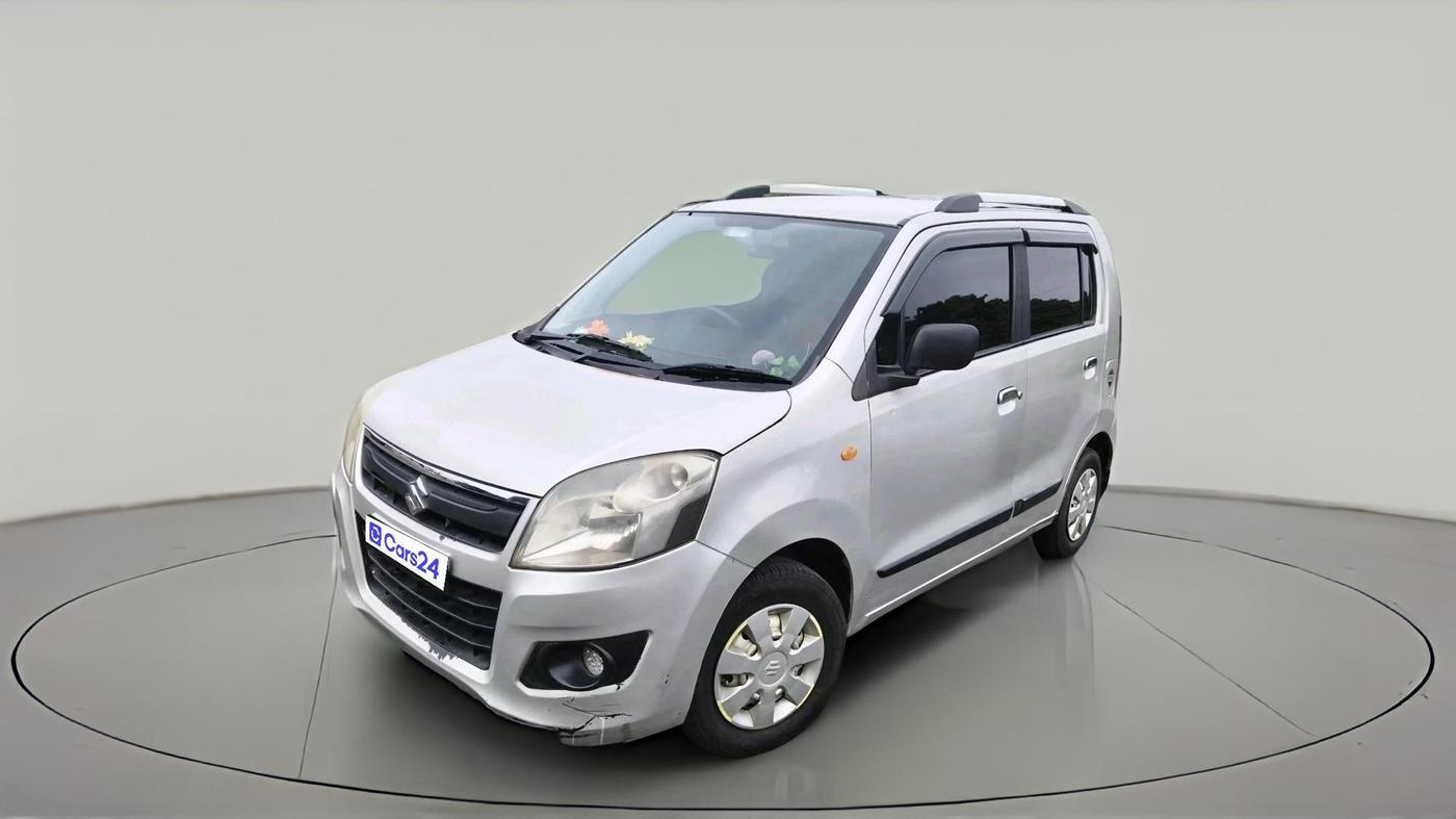 2013 Maruti Wagon R 1.0 LXI, Petrol, Manual, 83,646 km, exterior