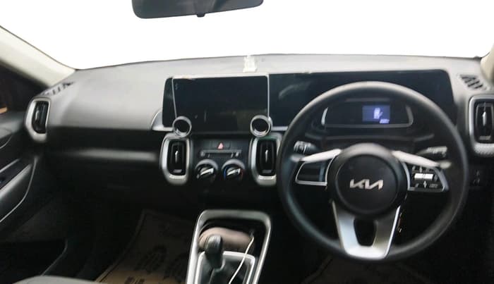 2024 KIA SONET HTE 1.5, Diesel, Manual, 43,889 km, interior