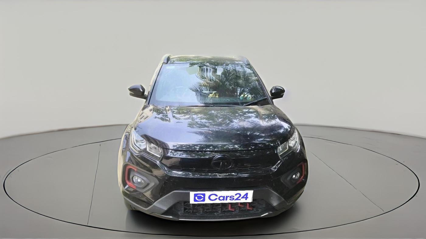 2023 Tata NEXON XZ PLUS LUX SUNROOF RED DARK DIESEL, Diesel, Manual, 26,600 km, exterior