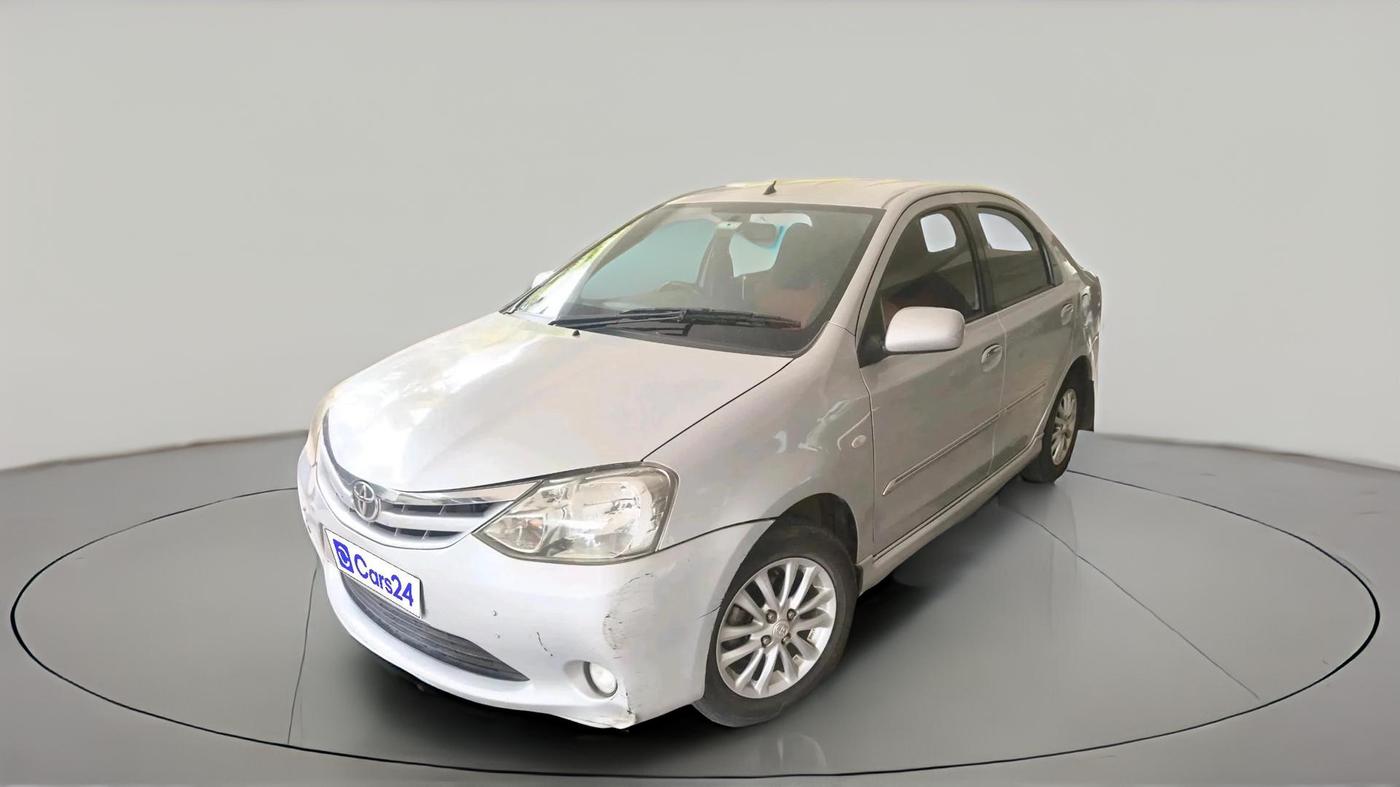 2011 Toyota Etios VX, Petrol, Manual, 68,997 km, exterior