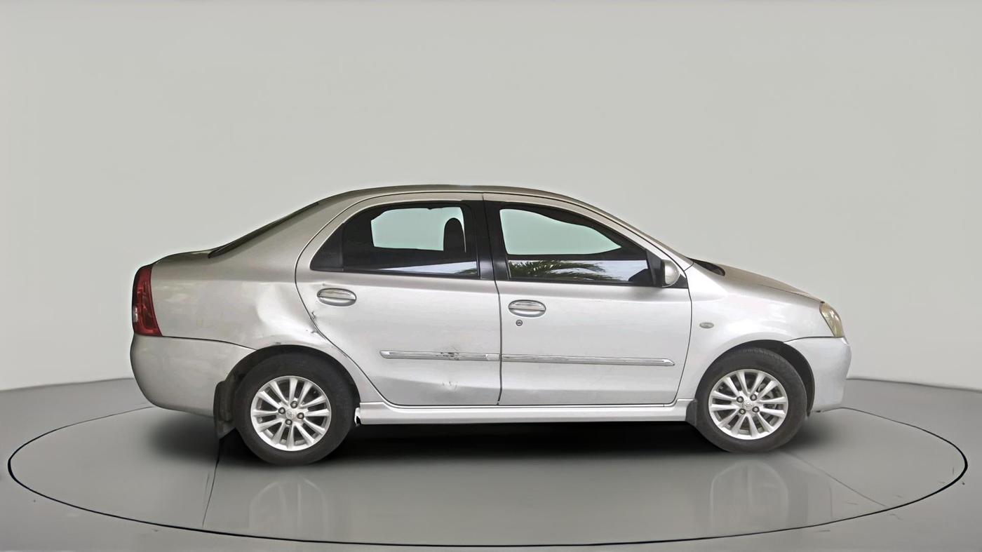 2011 Toyota Etios VX, Petrol, Manual, 68,997 km, exterior