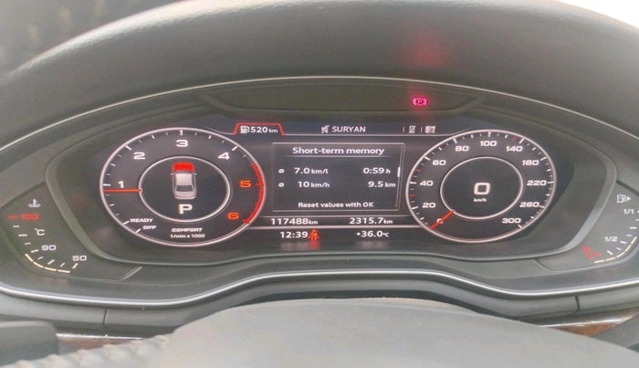 2017 Audi A4 35 TDI Premium Plus, Diesel, Automatic, 1,17,488 km, interior