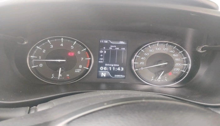 2022 Maruti Baleno ALPHA 1.2 AGS, Petrol, Automatic, 24,855 km, interior