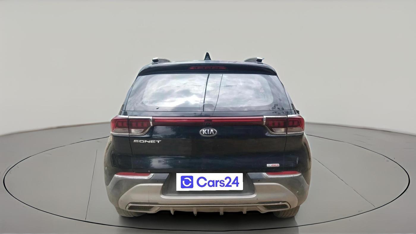 2021 KIA SONET HTX 1.0 IMT, Petrol, Manual, 53,743 km, exterior