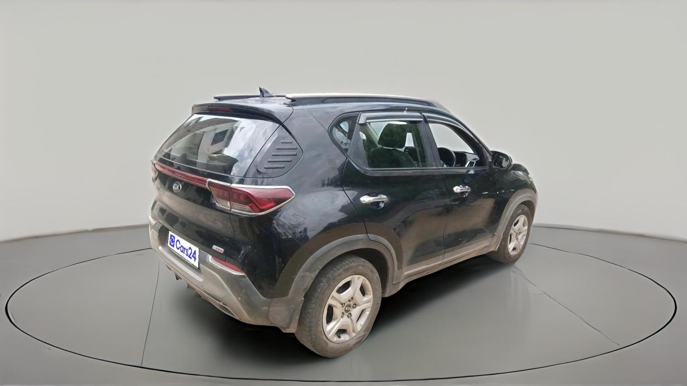 2021 KIA SONET HTX 1.0 IMT, Petrol, Manual, 53,743 km, exterior
