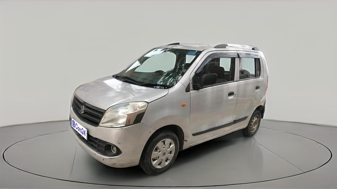 2012 Maruti Wagon R 1.0 LXI, Petrol, Manual, 52,490 km, exterior
